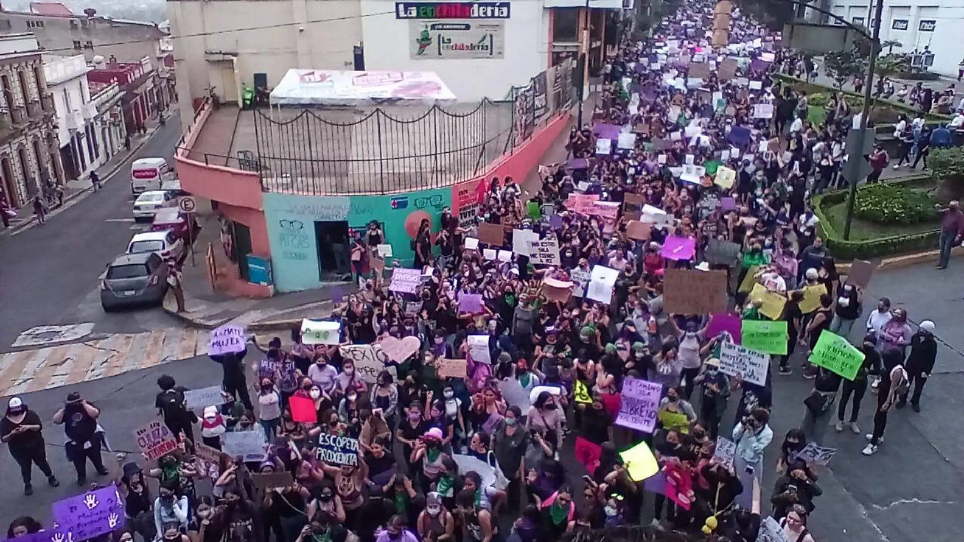 Marcha 8M en Xalapa 